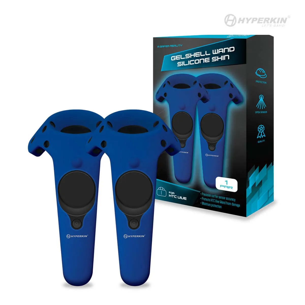 Hyperkin GelShell HTC Vive controller skins blauw 2-pack