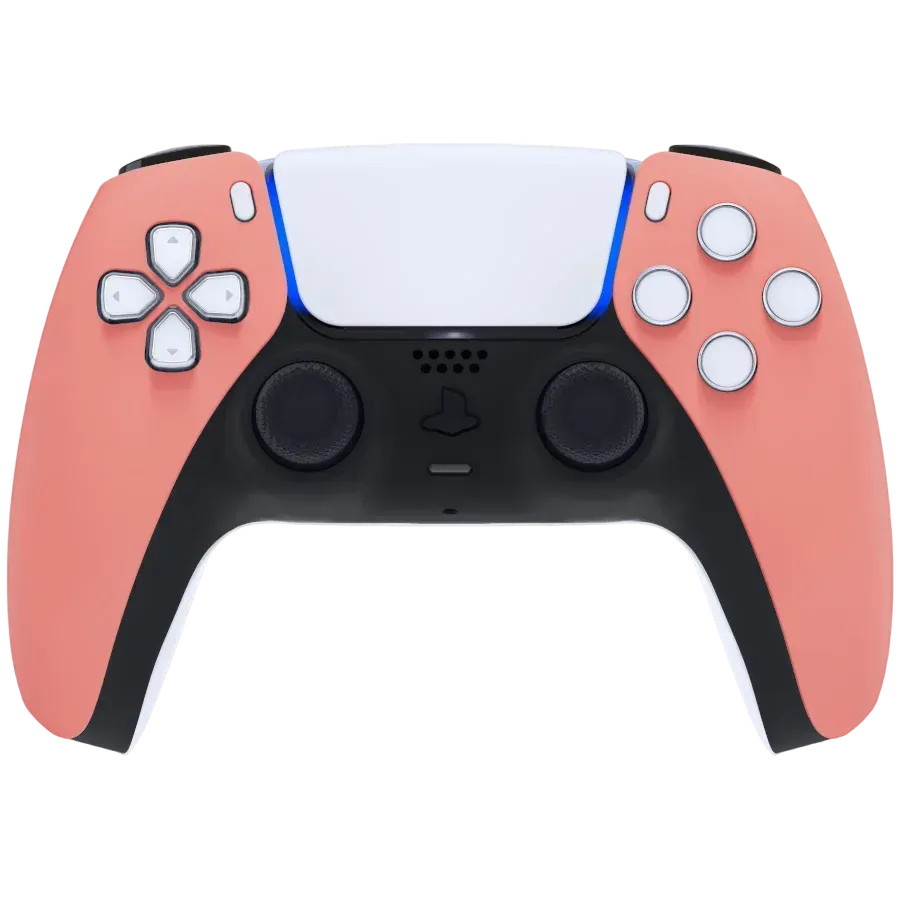 Clever Gaming front shell coral pink voor PS5