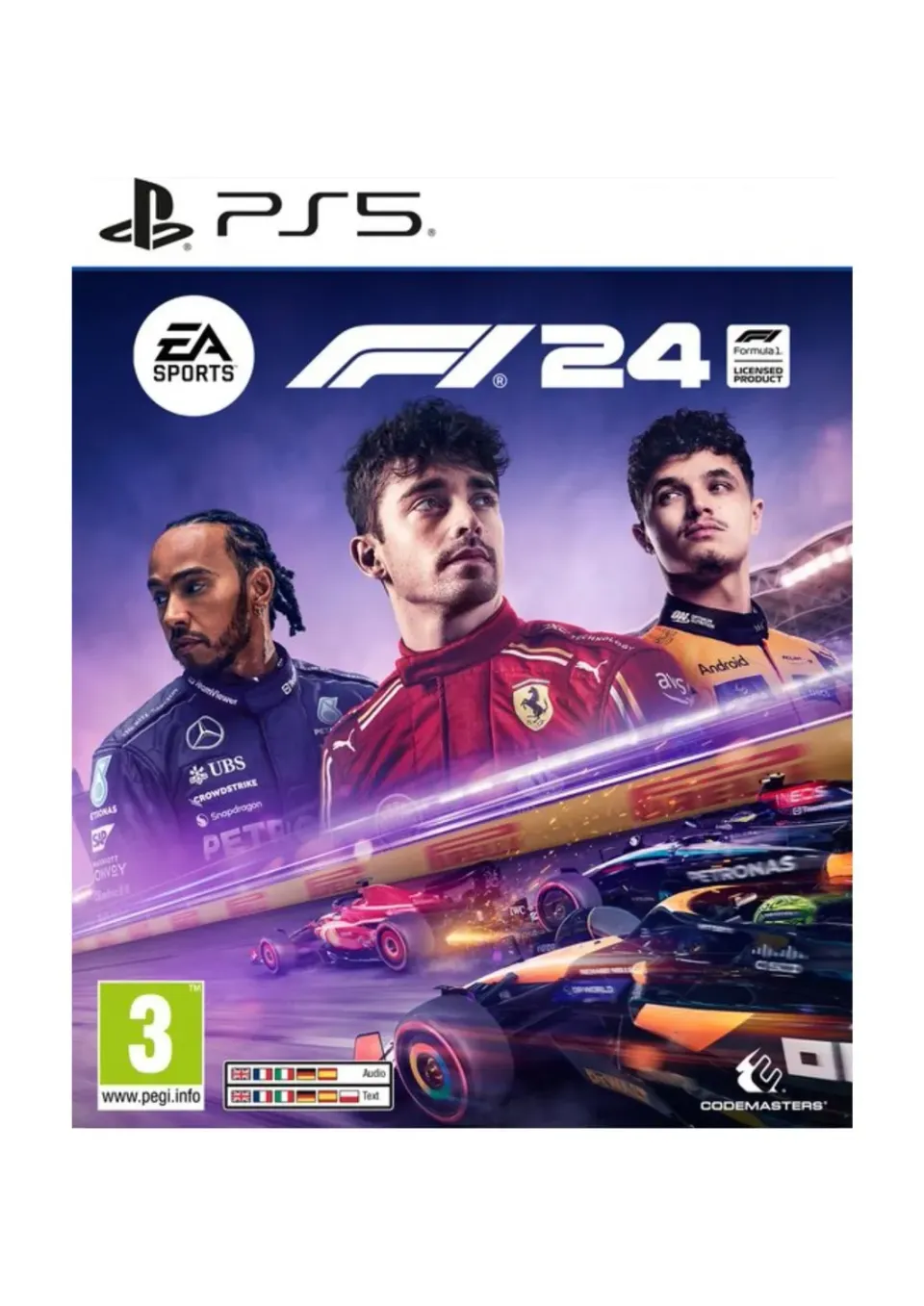 PlayStation F1 24 PS5 game race