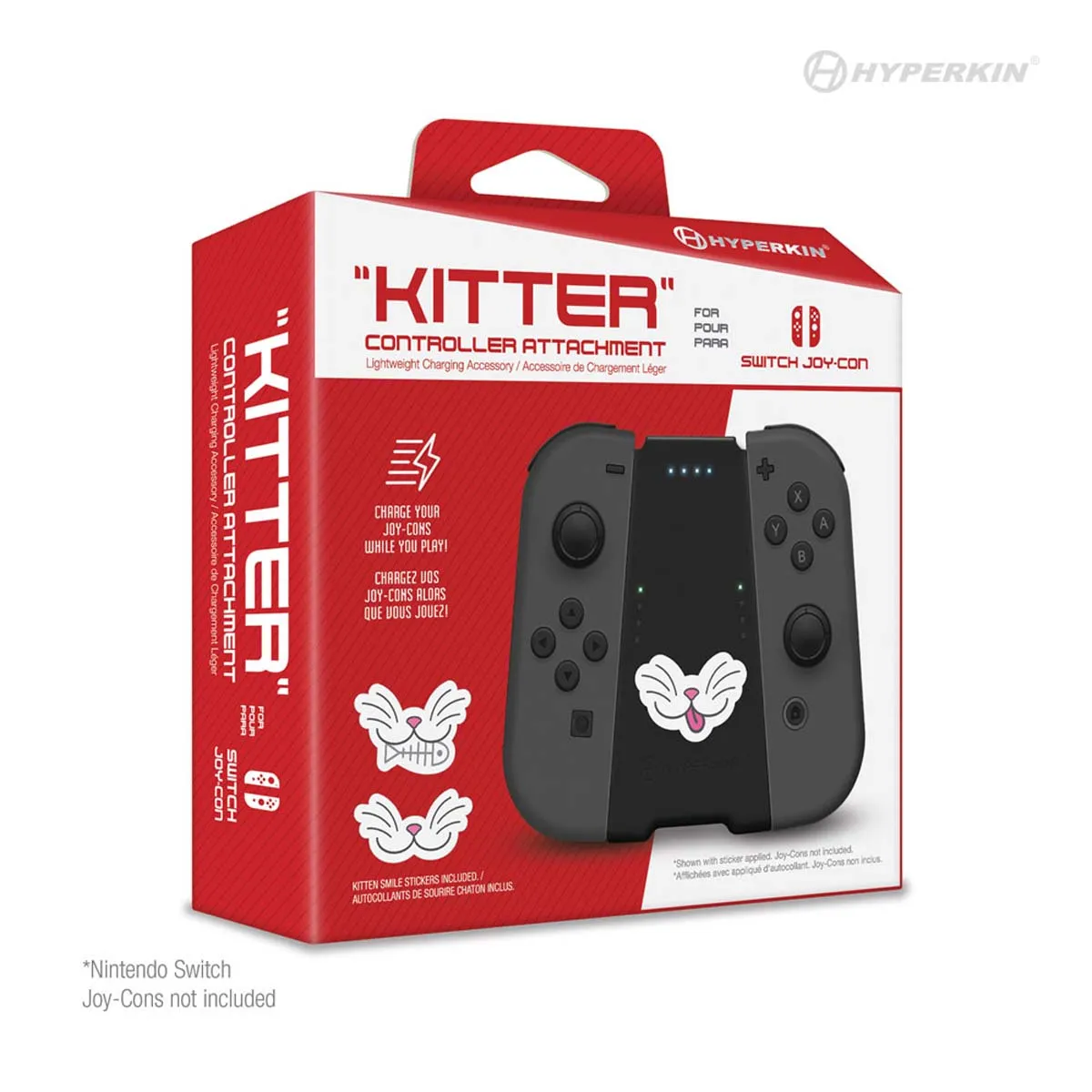 Hyperkin Kitter oplader Joy-Con attachment