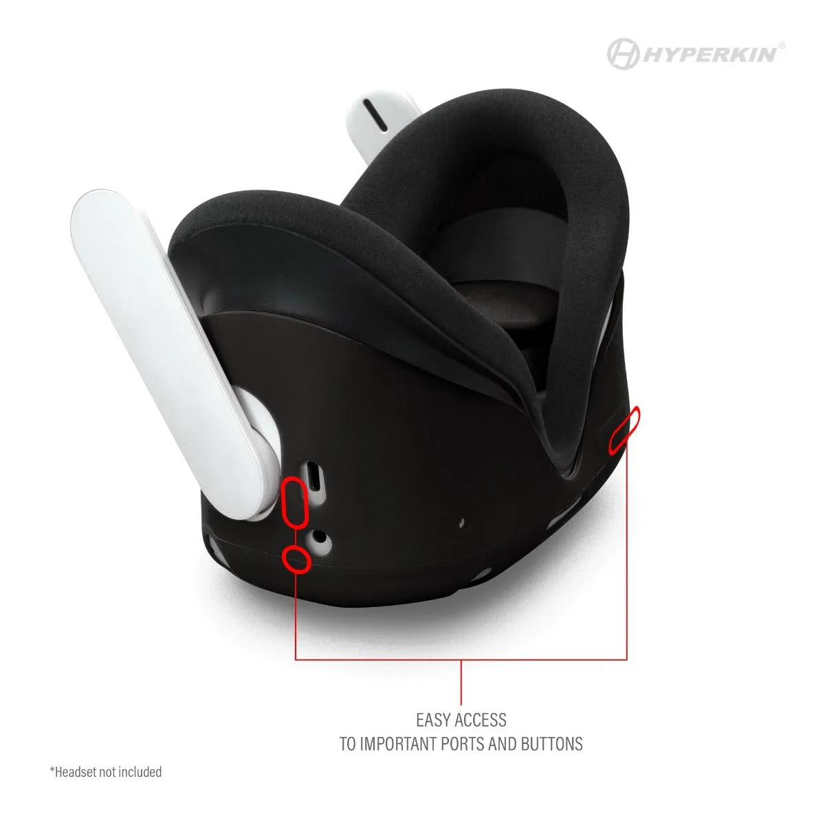 Hyperkin GelShell headset hoes zwart silicone VR lenzen