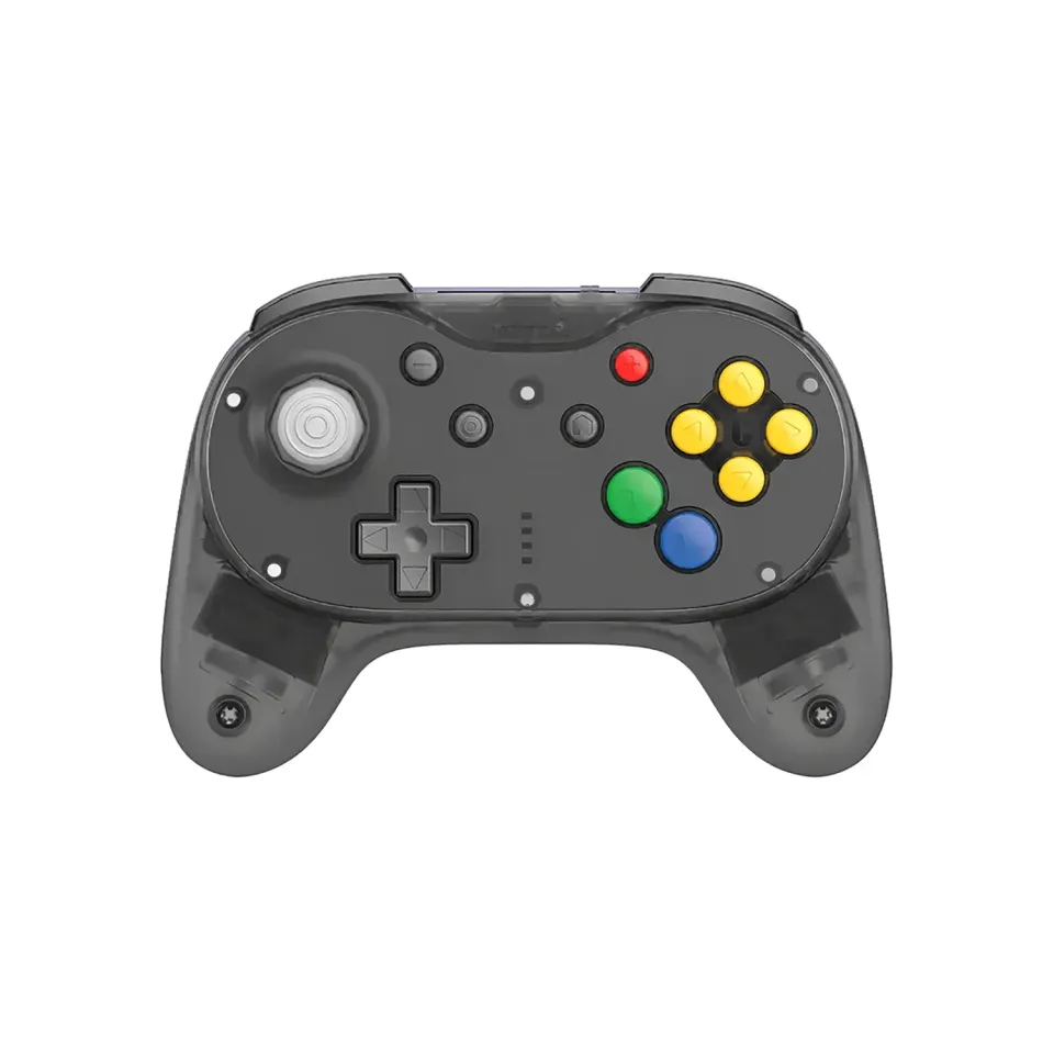 Hyperkin Brawler64 Pro draadloze controller N64 smoke Hall Effect