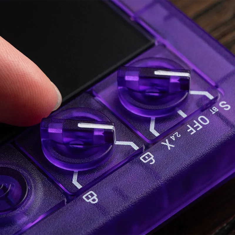 8BitDo Arcade Controller Transparent Purple Signature 2.4G