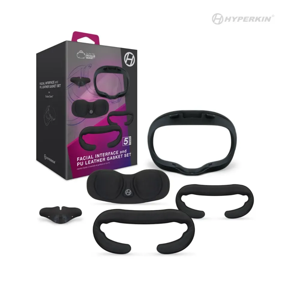 Hyperkin VR gezichtskussen set Oculus Quest PU-leer