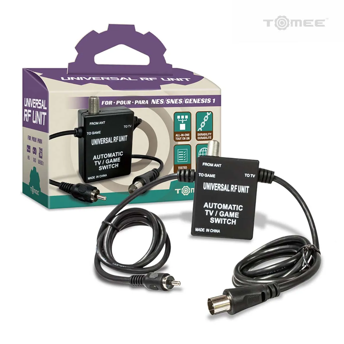 Hyperkin 3 in 1 Universal RF kabel SNES NES Genesis
