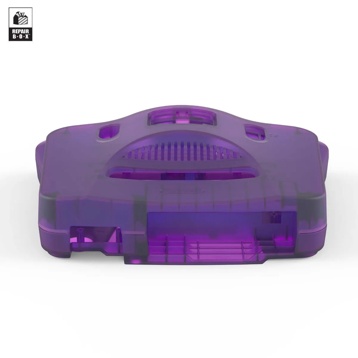 Hyperkin N64 Custom Color Shell behuizing paars transparant