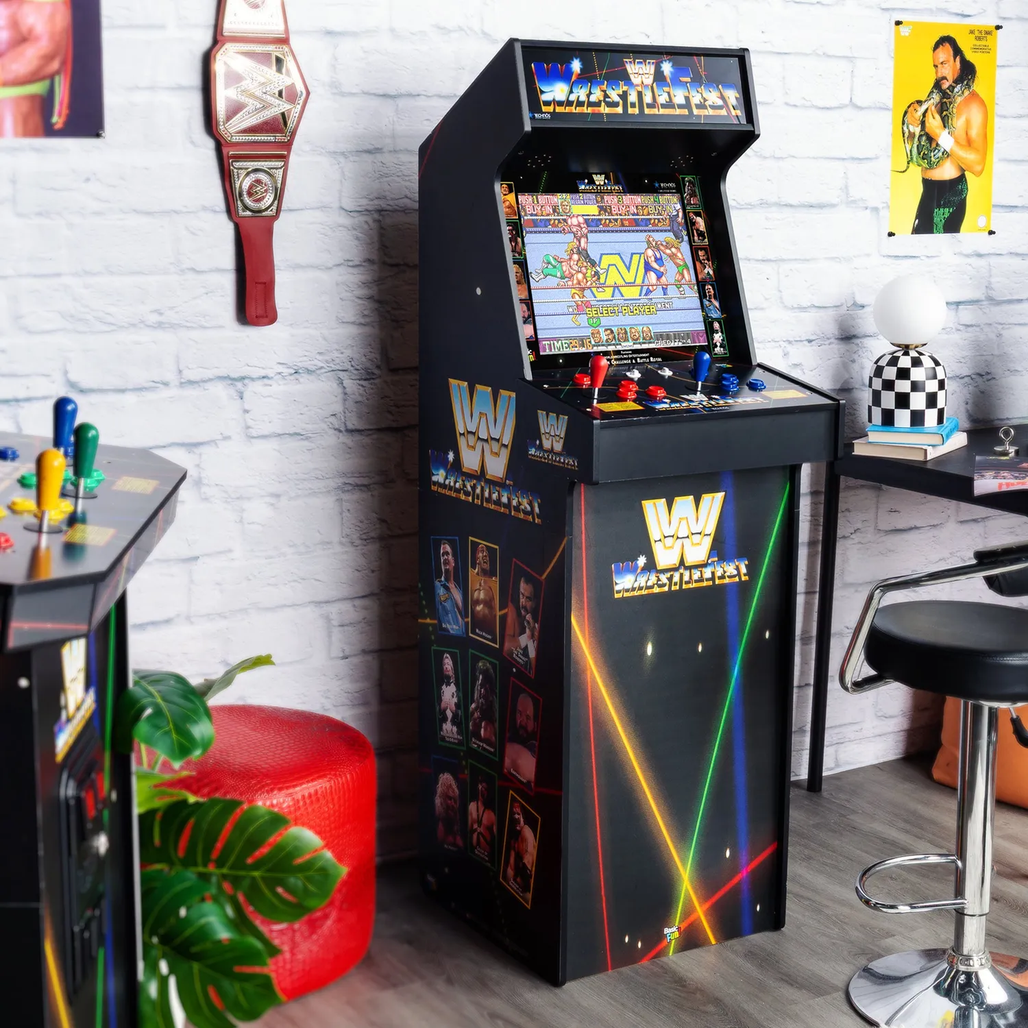 Arcade1Up Ultra Series WWE Wrestlefest arcadeautomaat 17 inch