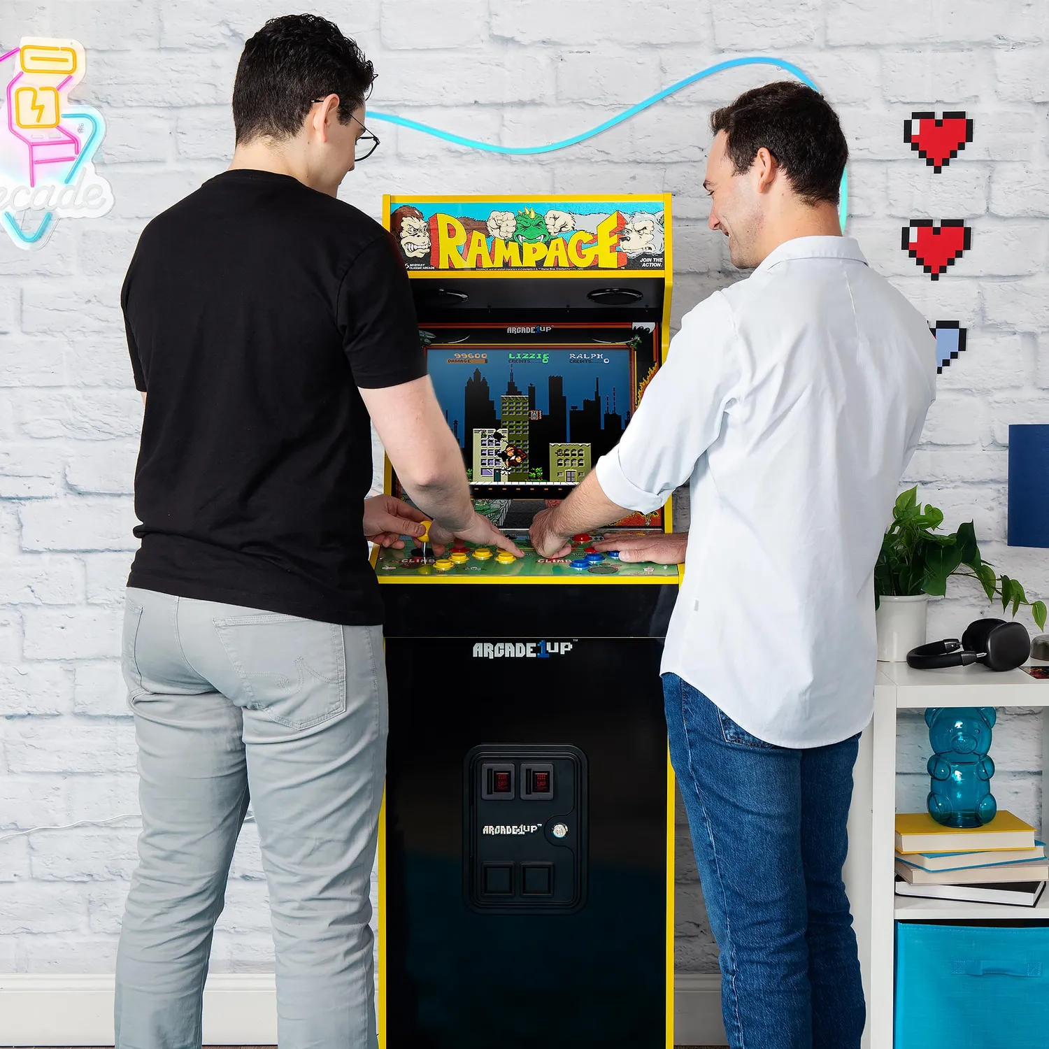 Arcade1Up Joust Rampage Deluxe arcadekast 14 games wifi