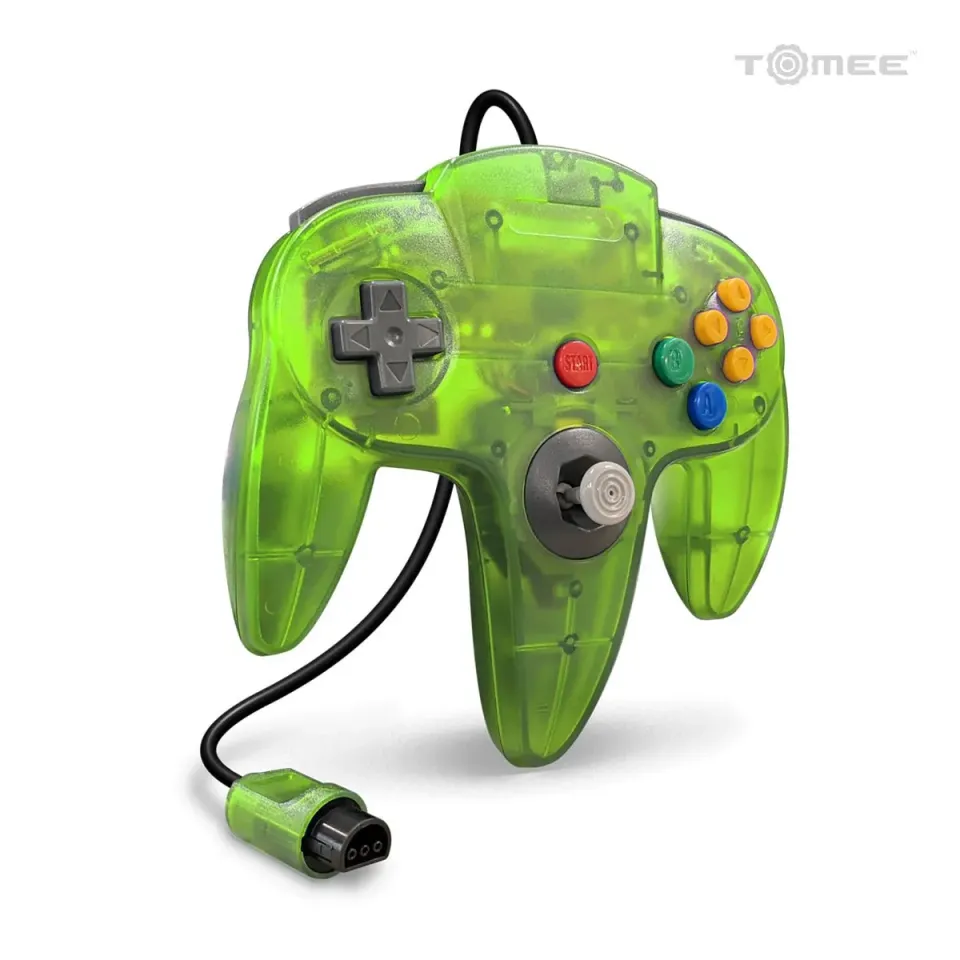 Hyperkin N64 Bedrade Controller Cyanine Jungle