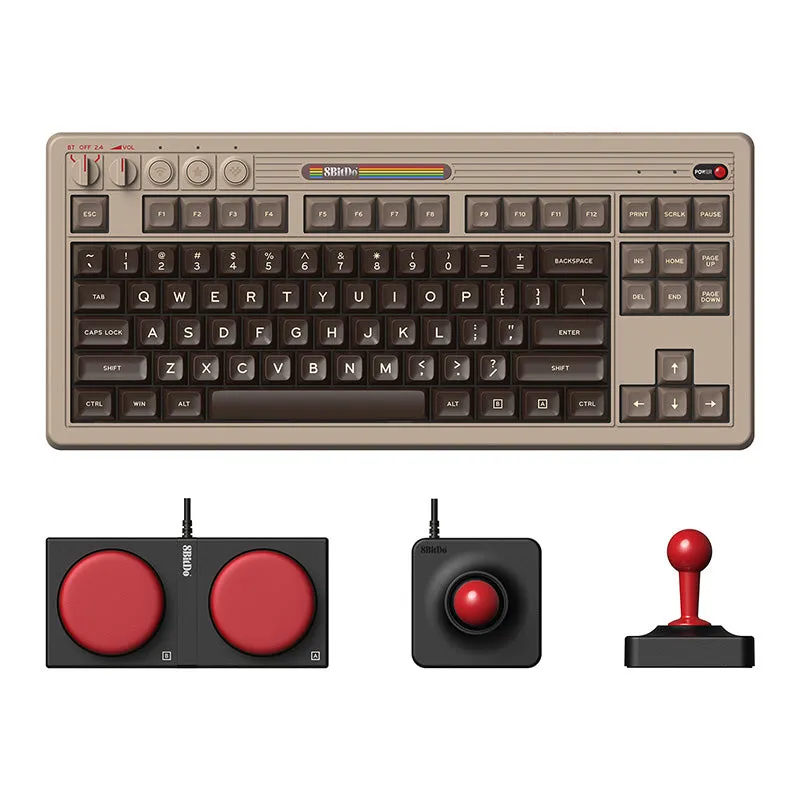 8BitDo Retro Mechanical Keyboard toetsenbord C64 Edition mechanisch