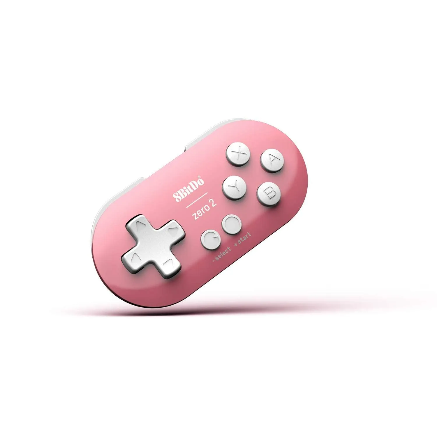 8BitDo Zero 2 mini controller geel bluetooth 2D-games