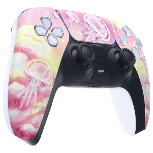 Clever Gaming Jellyfish PS5 controller transparant