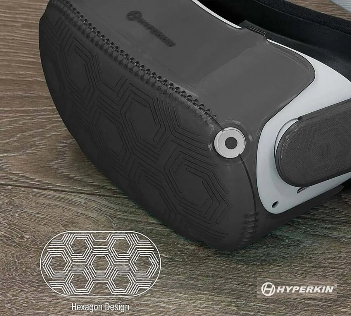 Hyperkin Quest 2 beschermhoes headset cool gray shells
