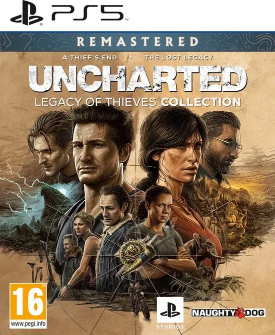 PlayStation Uncharted Legacy of Thieves Collection PS5 game bundel
