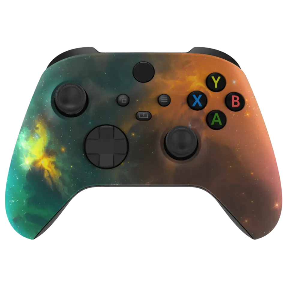 Clever Nebula Xbox controller standaard deep space design