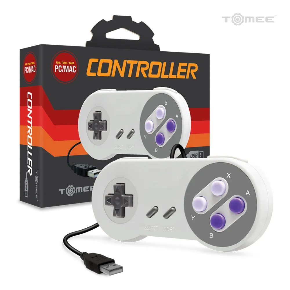 Tomee USB Controller gamepad pc 8-way d-pad