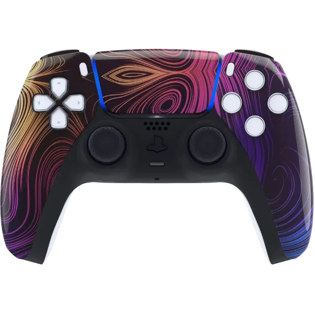 Clever Gaming Abstract Lining PS5 front shell lining