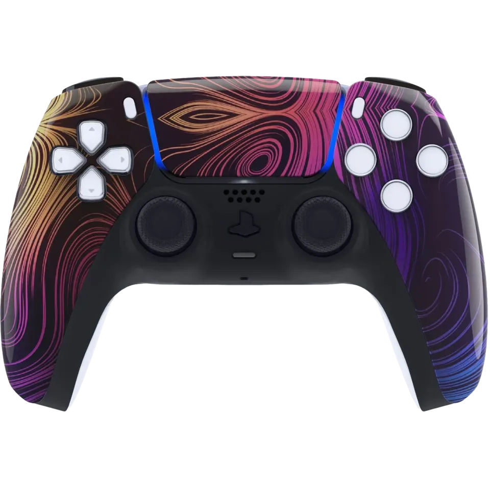 Clever Gaming PS5 Abstract Lining controller lijnendesign