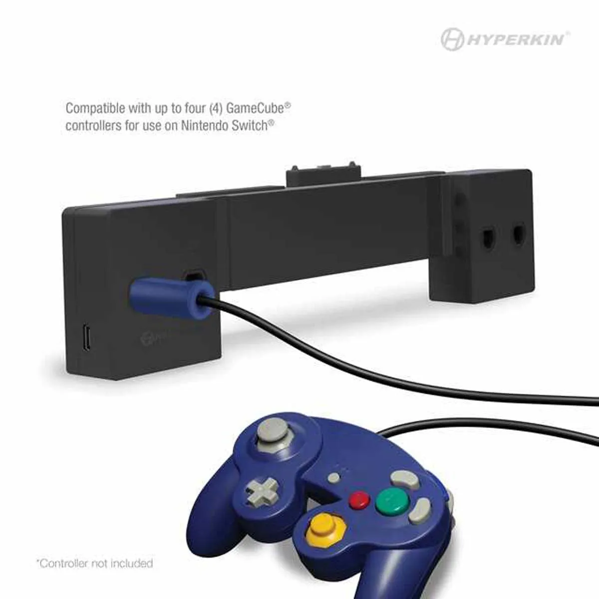 Hyperkin HyperPodium 4-poort controller hub GameCube