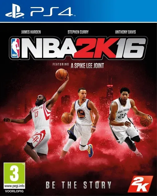 PlayStation 4 NBA 2K16 game schijf basketbal