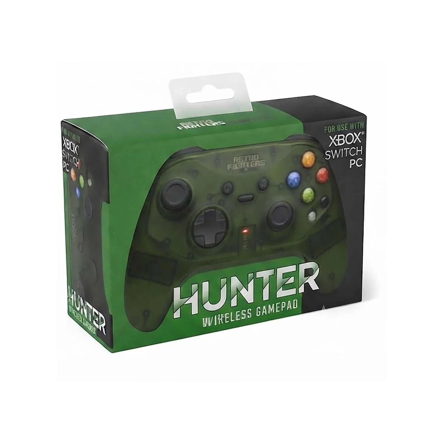 Hyperkin Hunter Wireless Controller groen draadloos