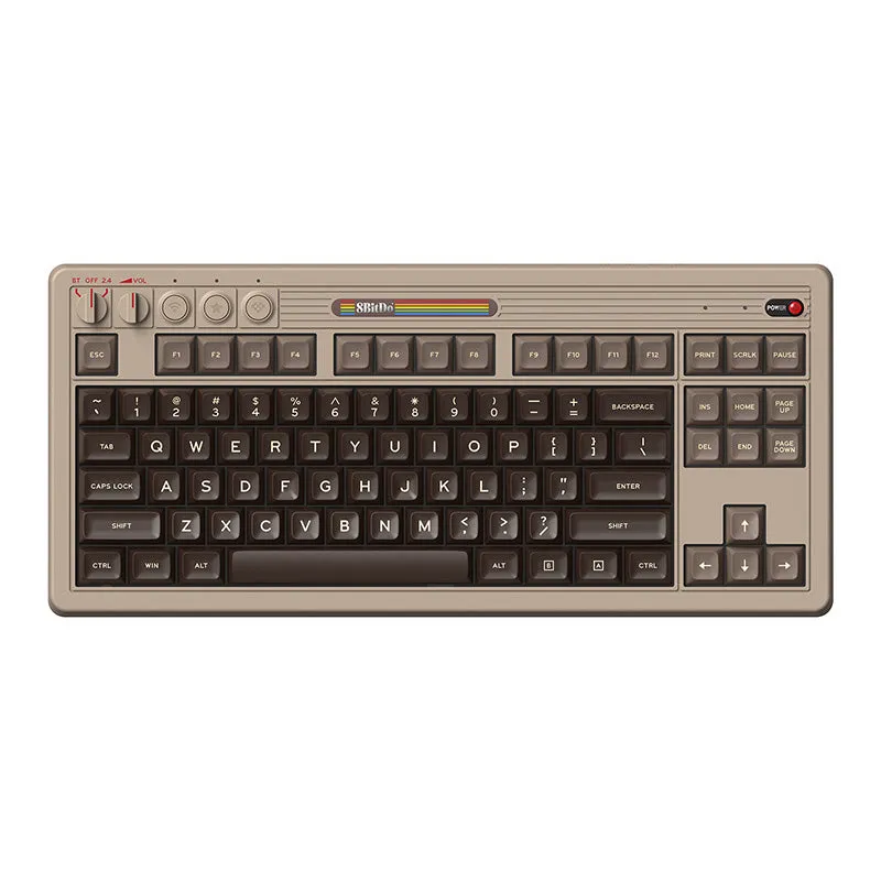 8BitDo Retro Mechanical Keyboard toetsenbord C64 Edition mechanisch