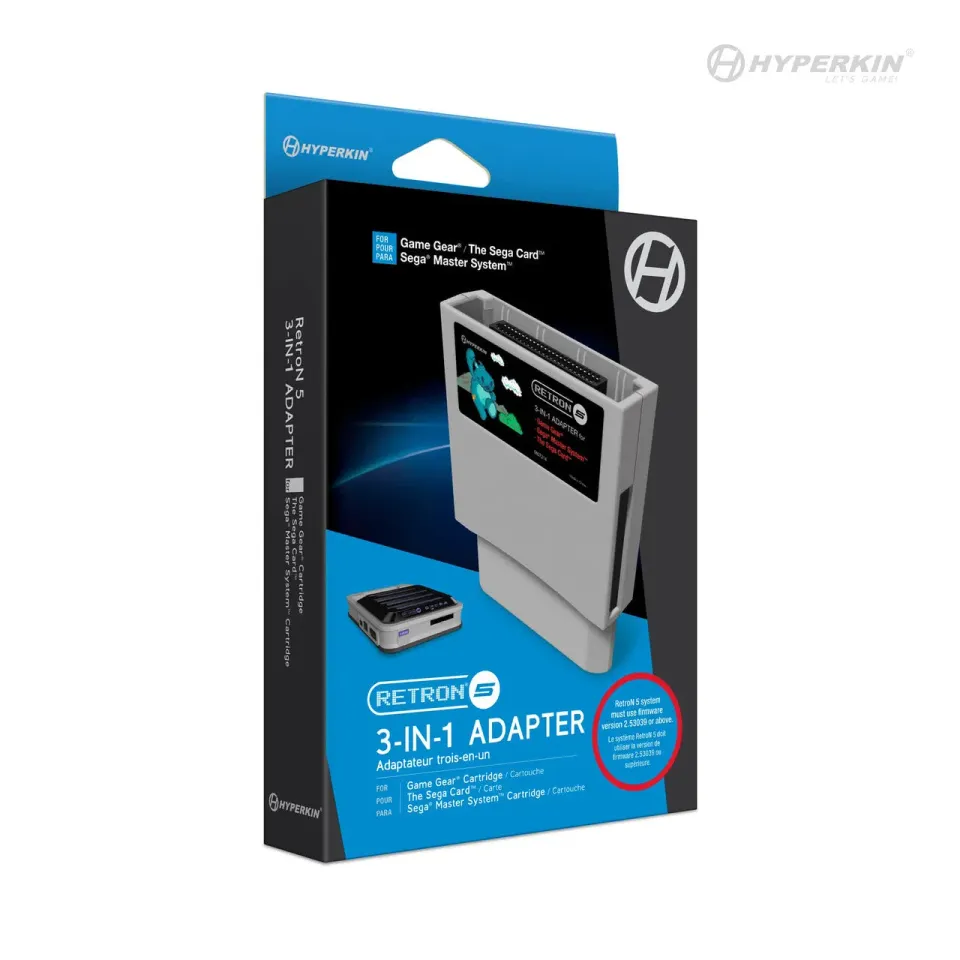 Hyperkin RetroN 5 3-in-1 adapter Game Gear Master System