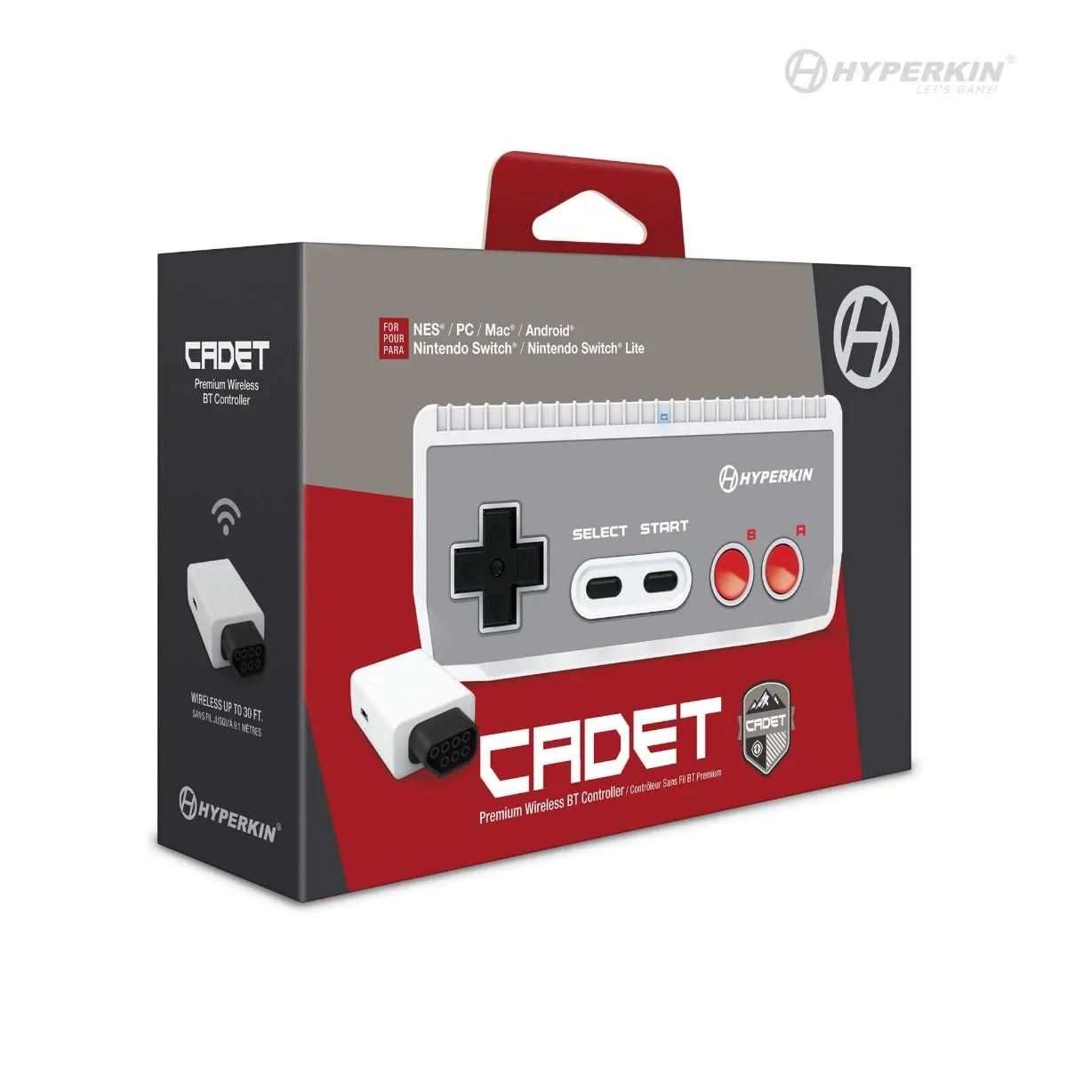 Hyperkin Cadet Bluetooth Controller NES Retro Draadloos