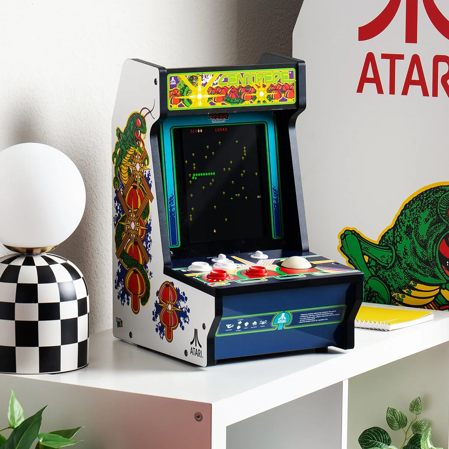 Arcade1Up Atari Centipede Counter arcadekast 8 inch 5 games
