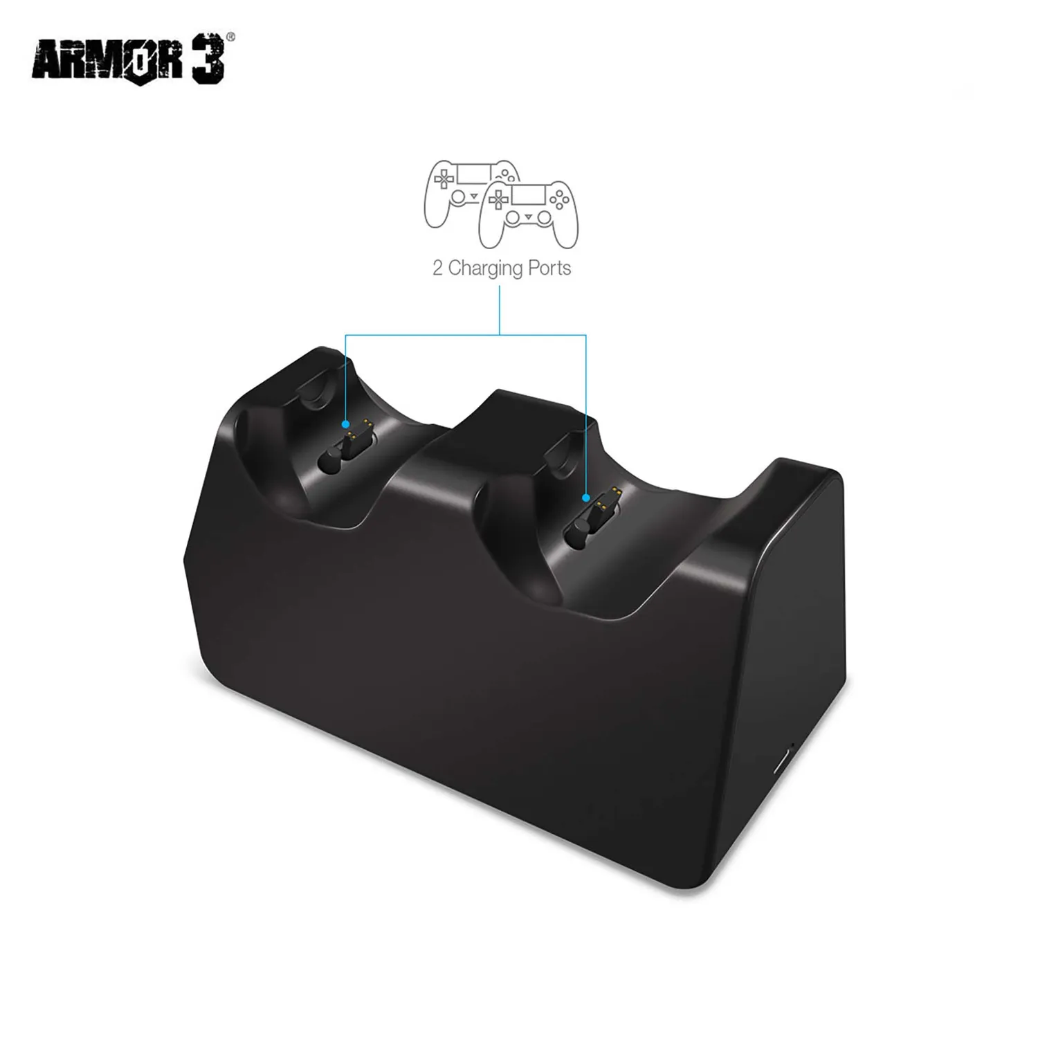 Hyperkin TwinVolt PS4 Oplaadstation 2 controllers