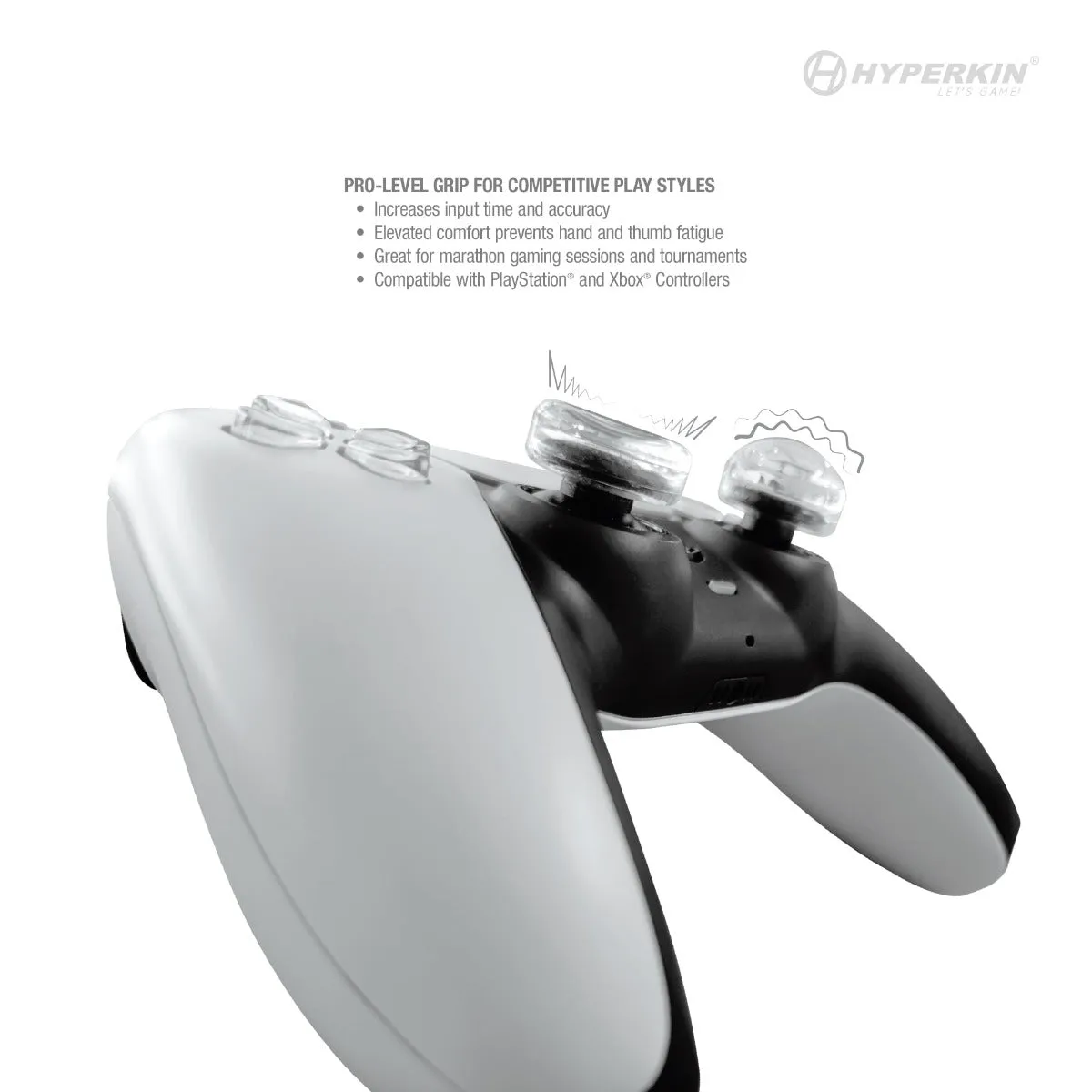 Hyperkin GummiFlex Pro Thumb Grips Xbox PS 4-pack