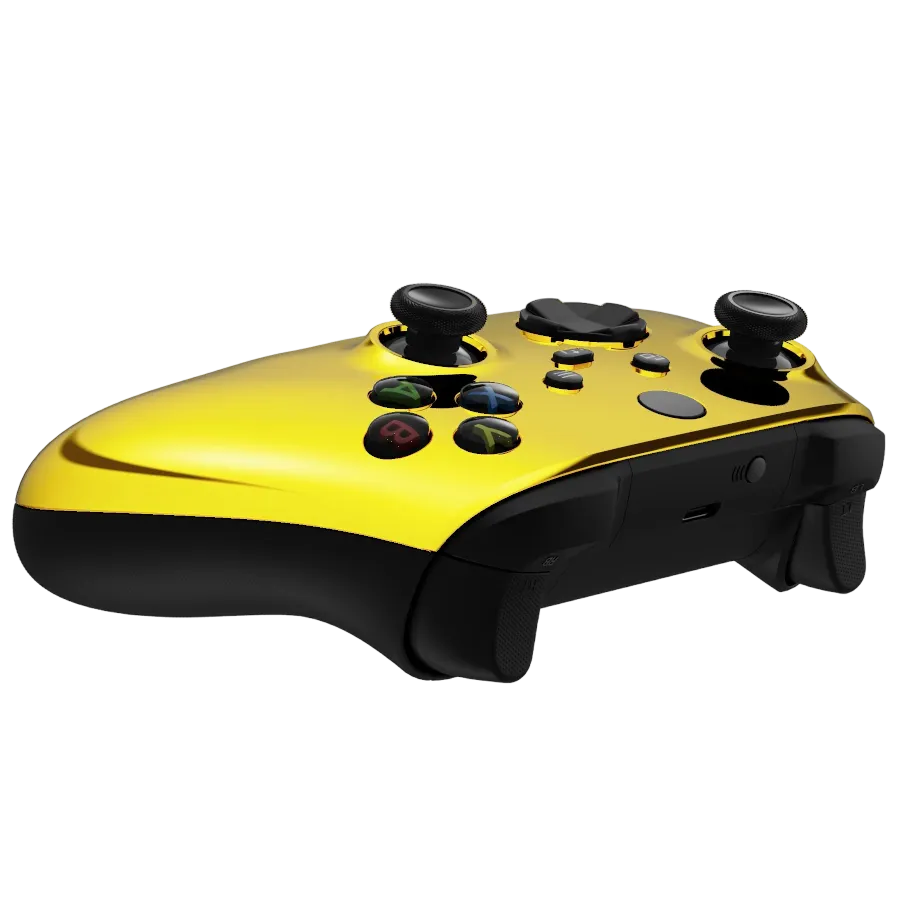 Clever Gaming Xbox Chrome Gold controller draadloos Goud