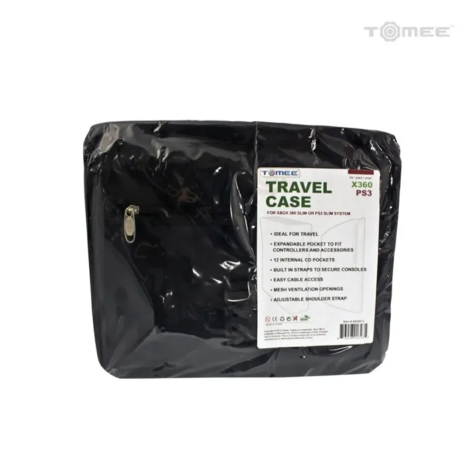 Tomee Travel Bag tas Xbox 360 Slim PS3 Slim