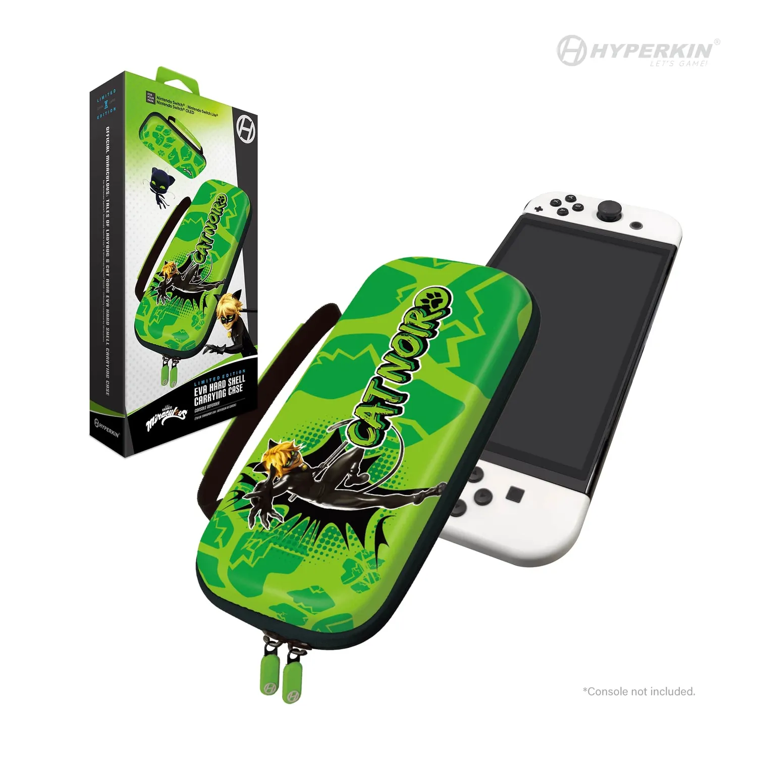 Hyperkin Miraculous hoes Switch Cat Noir hardcase