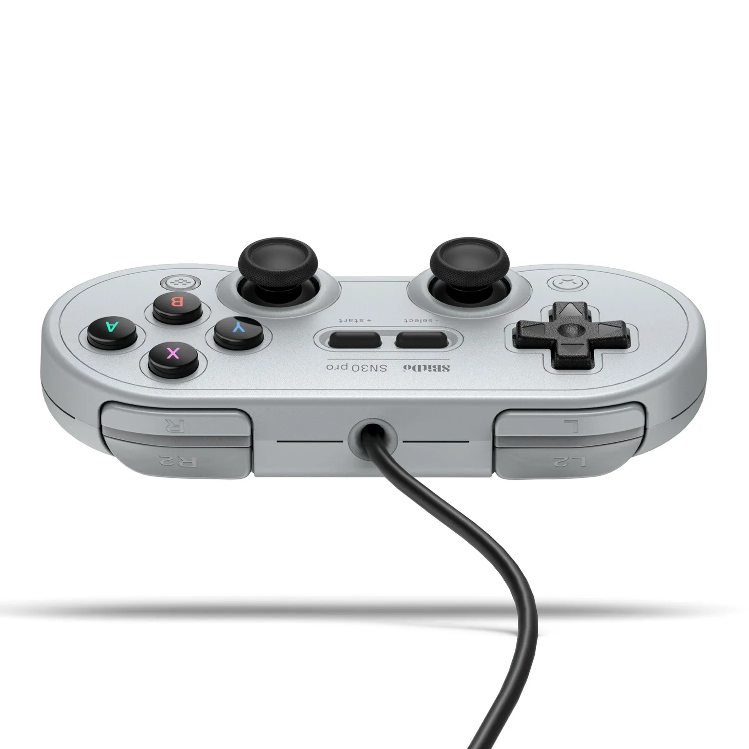 8BitDo SN30 Pro controller bedraad grijs Switch PC