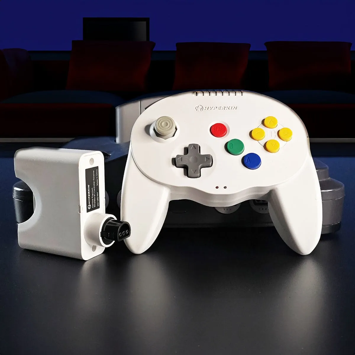 Hyperkin Admiral Premium BT controller wit N64 draadloos