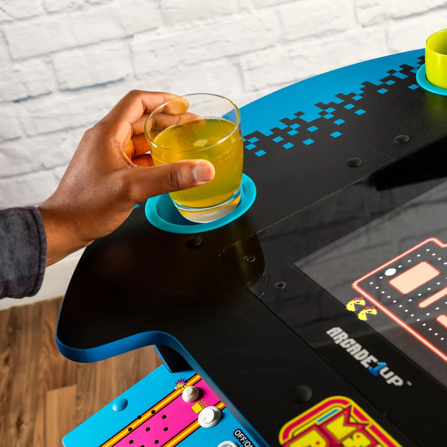 Arcade1Up Ms. PAC-MAN Pub Table arcadekast 10 games