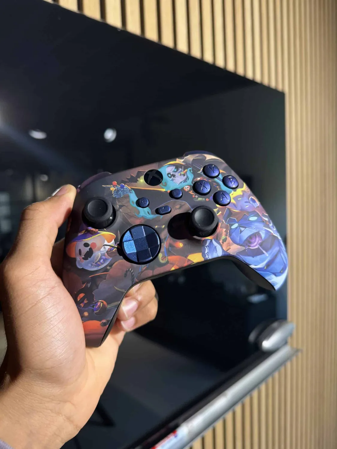 Clever Gaming Halloween Xbox controller glow-in-the-dark