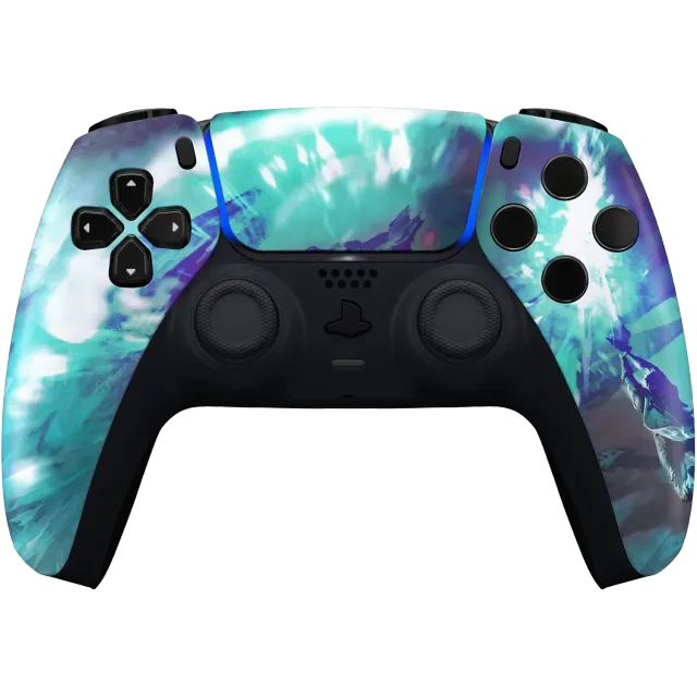 Clever Gaming Frozen Fantasy PS5 controller ijsblauw