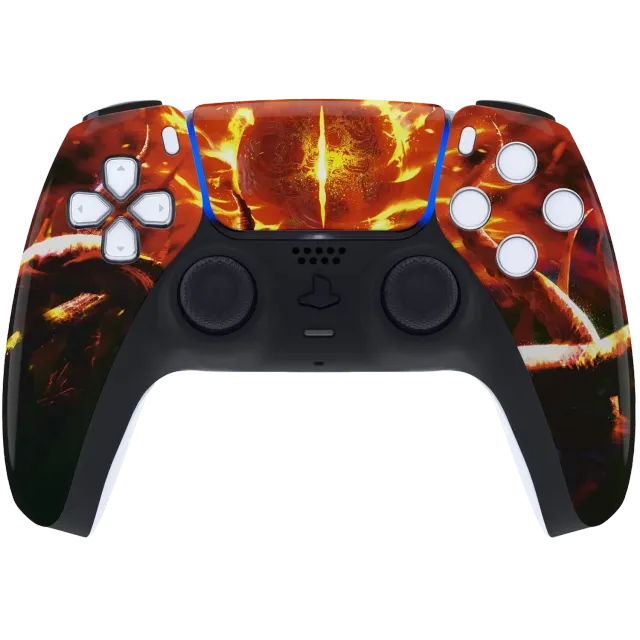Clever Gaming Eye of Sauron PS5 controller met oogprint