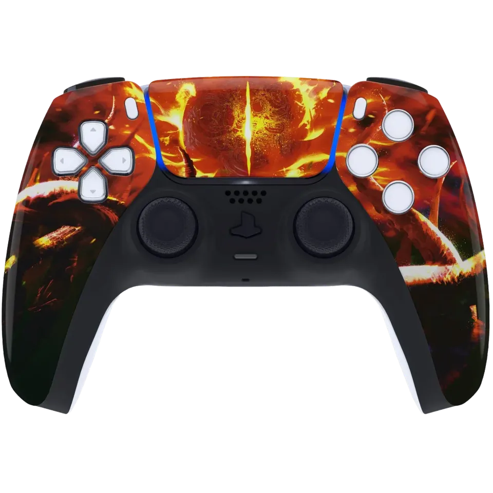 Clever Gaming Eye of Sauron PS5 controller met oogprint