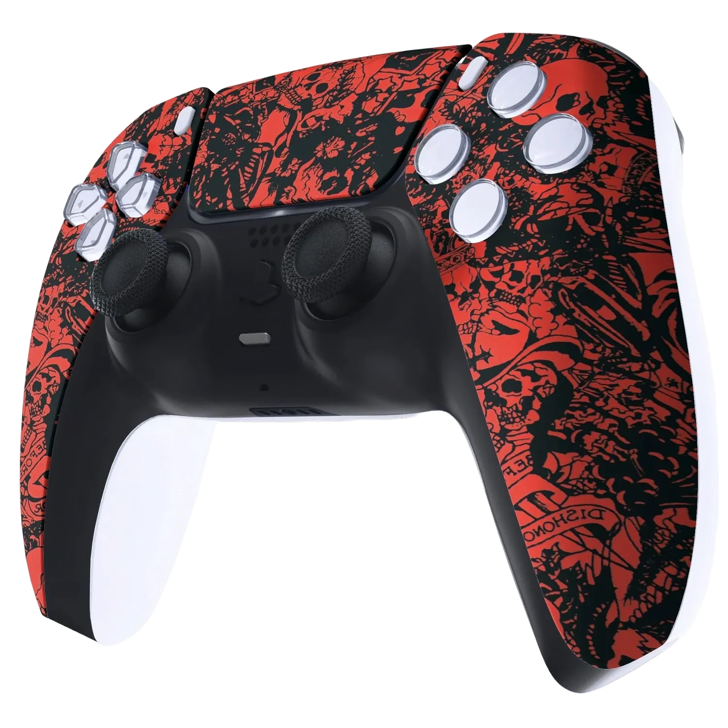 Clever Gaming Blood Skull PS5 controller skull