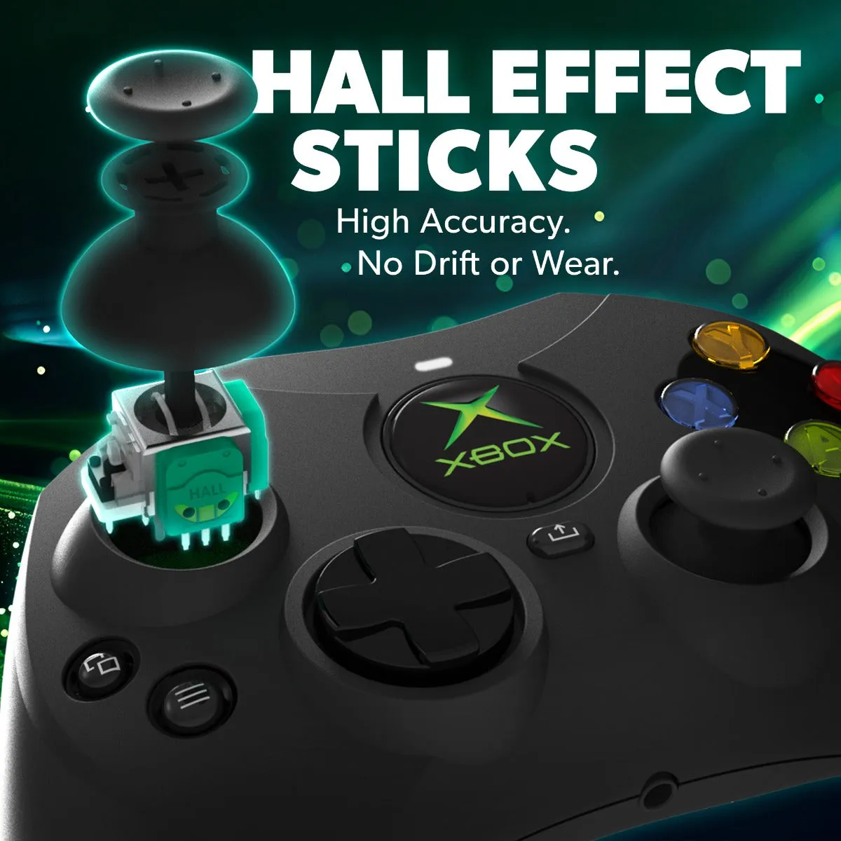 Hyperkin DuchesS bedrade Xbox controller zwart