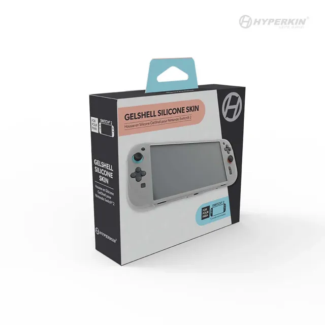 Hyperkin GelShell siliconen hoes zwart Nintendo Switch 2 grip