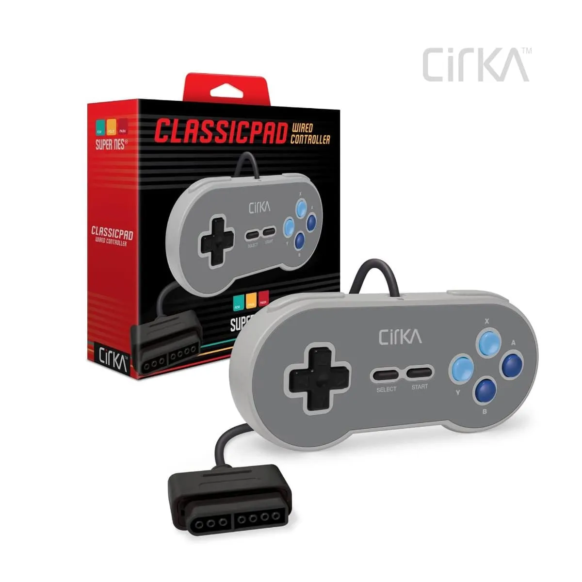 Hyperkin ClassicPad Super NES controller 3m kabel
