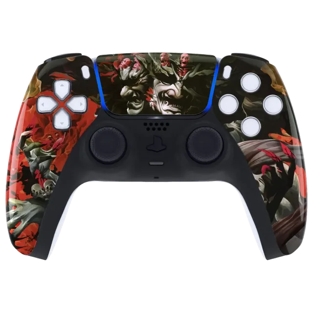 Clever Gaming Samurai front shell controller rood design