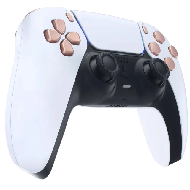 Clever Gaming button kit metallic rose gold
