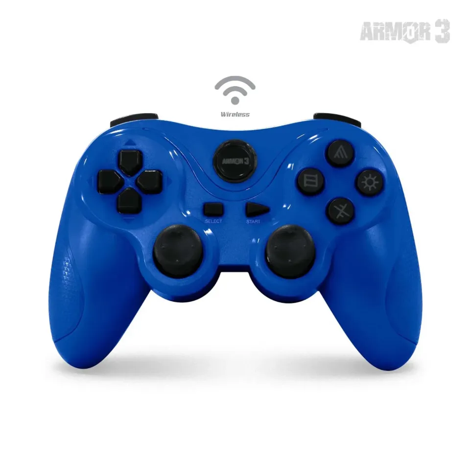 Hyperkin NuPlay Draadloze Controller PS3 Blauw 30ft