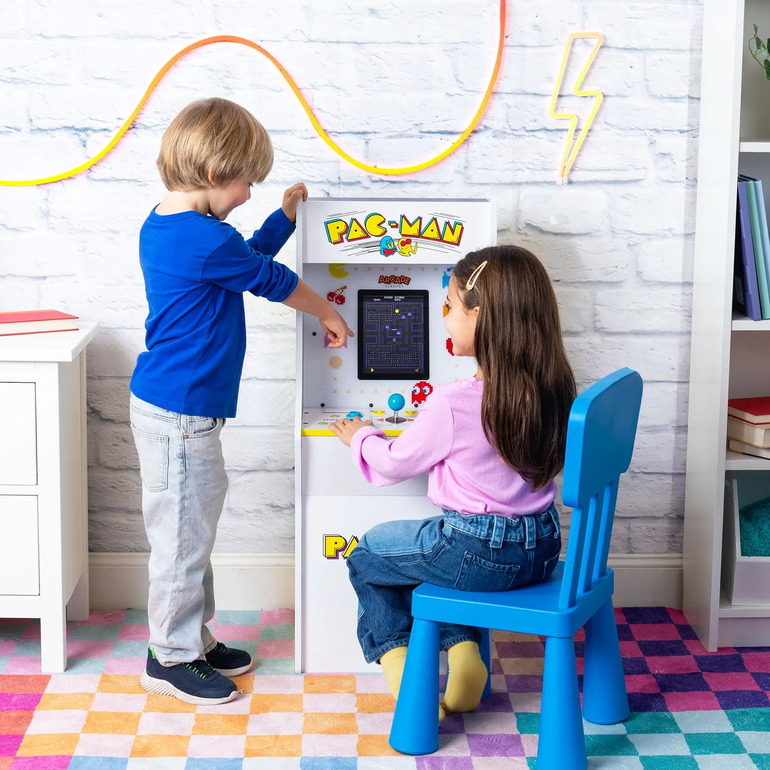 Arcade1Up Jr Series Pac-Man arcadeautomaat 3 spellen
