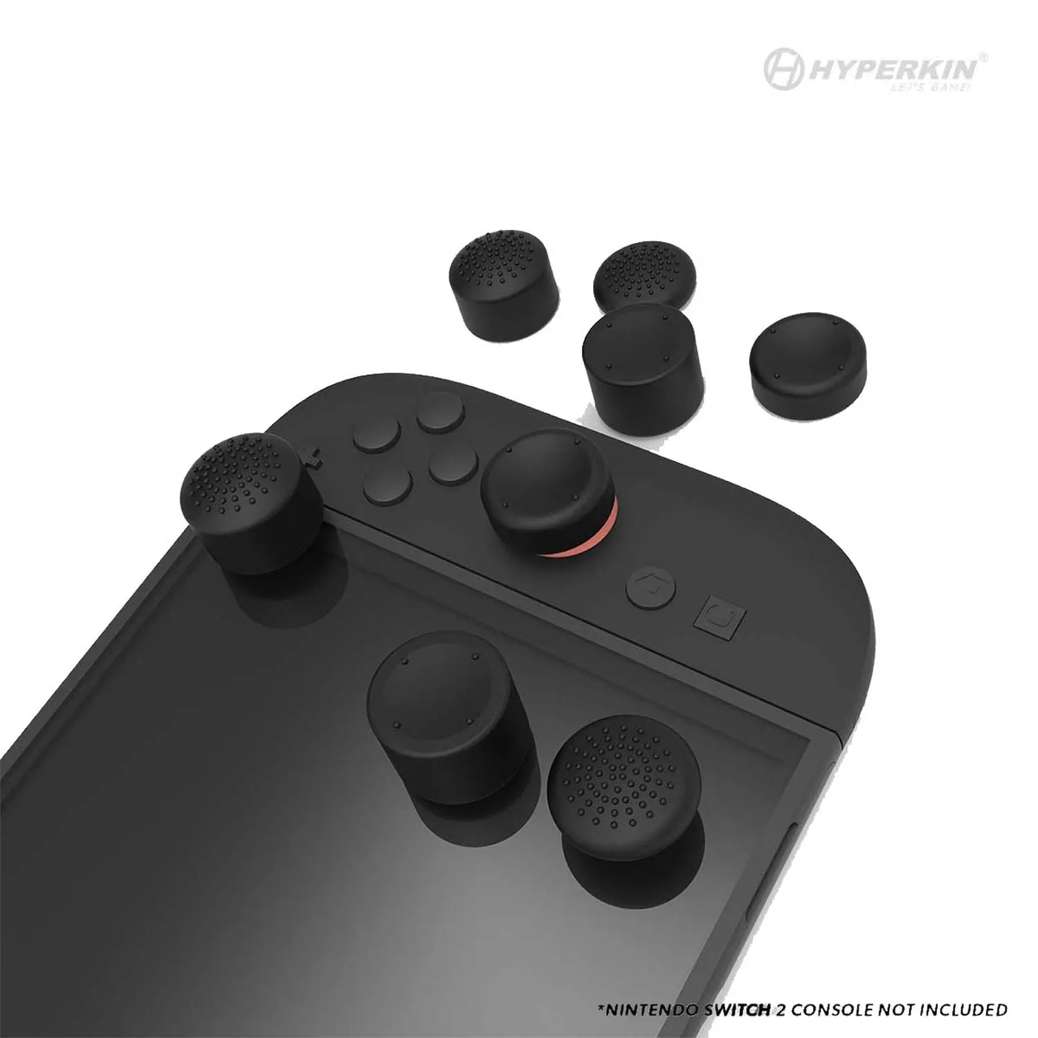 Hyperkin Pro Series thumb grips silicone zwart 8-pack